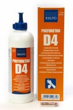 KIILTO D4 Universalūs, atsparūs atmosferos poveikiui, poliuretaniniai klijai