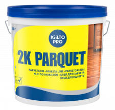 KIILTO 2K Parquet dviejų komponentų, greitai kietėjantys poliuretaniniai klijai