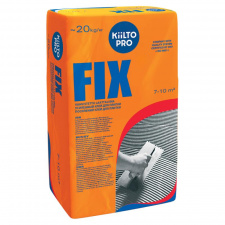 Kiilto Fix sustiprinti plytelių klijai 20 kg.